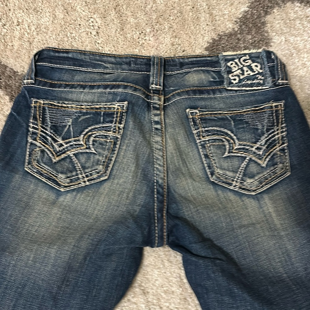 Big Star Rikki Low Rise Capri/Ankle Jeans Sz 28